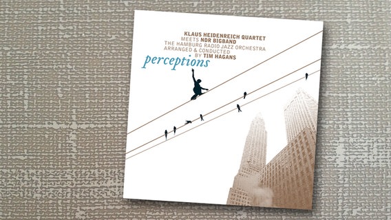CD-Cover: Klaus Heidenreich Quartett & der NDR Bigband - "Perceptions" © Unit Records 
