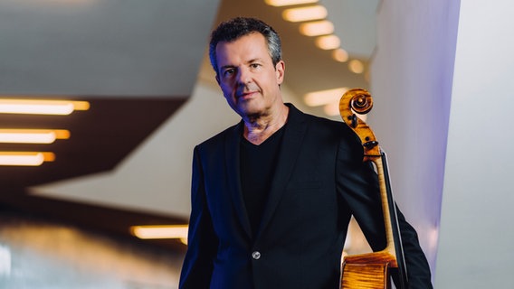 Andreas Grünkorn, Solo-Cellist des NDR Elbphilharmonie Orchesters © NDR, Jewgeni Roppel Foto: Jewgeni Roppel