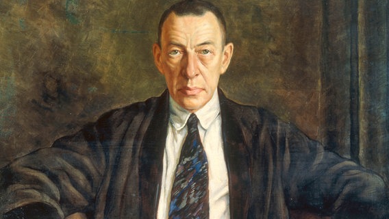 Sergej Rachmaninow, Gemälde von Boris Schaljapin um 1928 © picture alliance Foto: akg-images