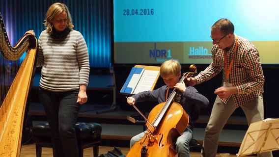 Zukunftstag 2016 bei der NDR Radiophilharmonie © NDR Foto: Amrei Flechsig