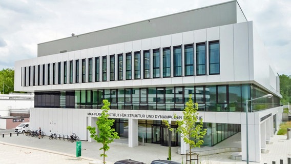 Der Neubau des Max-Planck-Instituts für Struktur und Dynamik der Materie (MPSD) in Bahrenfeld. © J. Harms, MPSD 
