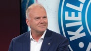 Holstein Kiels Geschäftsführer Wolfgang Schwenke zu Gast im NDR Sportclub © Screenshot 