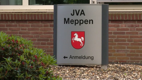 Blick auf die JVA in Meppen. © Nord-West-Media TV 