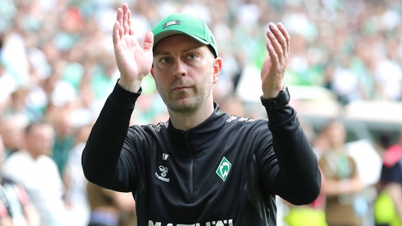 Trainer Ole Werner vom Fußball-Bundesligisten Werder Bremen © IMAGO / Nordphoto 