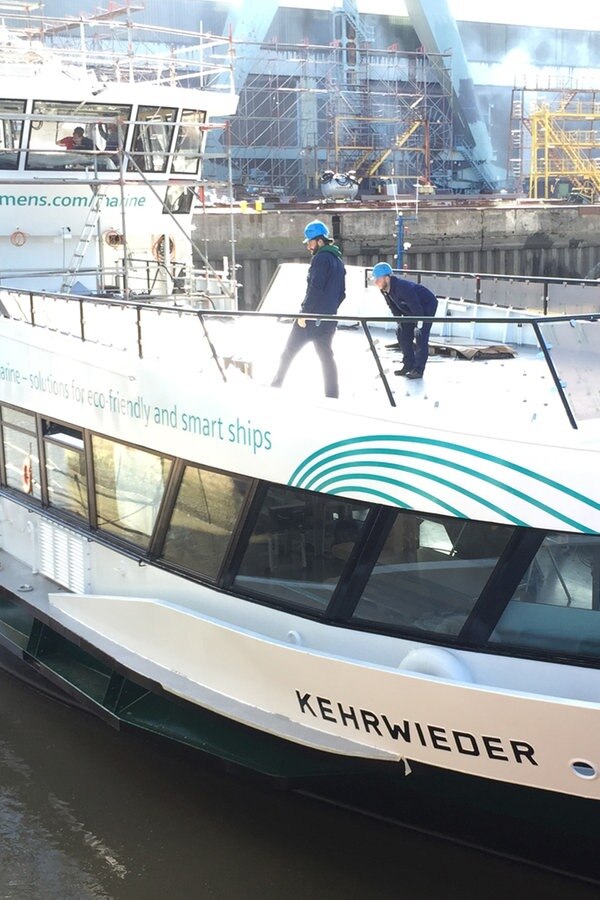 Neue Hafenfähre 