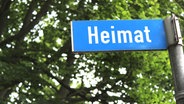 Straßenschild "Heimat" in Hamburg © NDR Foto: Petra Markgraf