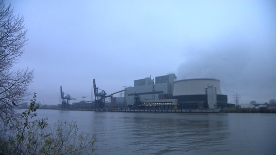 Kraftwerk Moorburg in Hamburg  