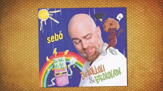 Cover der CD "Schokkoli und Brokolade" von Papa Sebó © Argon Verlag 