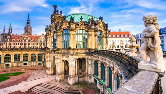 Der Zwinger in Dresden. © Shutterstock 