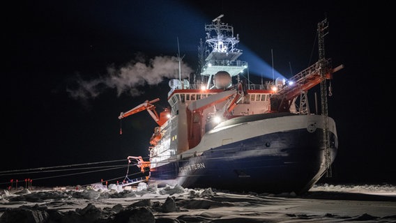 Ein Foto der Fotografin Esther Horvath, die auf der Mosaic-Expedition des Forschungsschiffes Polarstern mitgefahren ist. © Esther Horvath Foto: Esther Horvath