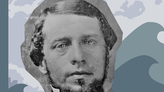 Jürgen Rickmers wurde am14. Februar 1825 in Süderende auf Föhr geboren. Seine Fahrten führten ihn in alle Teile dieser Erde Jürgen Rickmers wurde am14. Februar 1825 in Süderende auf Föhr geboren. Seine Fahrten führten ihn in alle Teile dieser Erde © Honig & Gold GbR - Daniel Hautmann und Bente Faust Foto: Honig & Gold GbR - Daniel Hautmann und Bente Faust