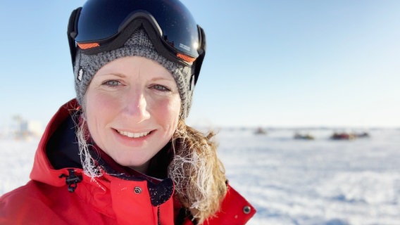 Stefanie Arndt ist Meereisphysikerin. © Stefanie Arndt Foto: Stefanie Arndt