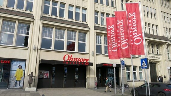 Der Eingang zum Ohnsorg Theater im Hamburger Bieberhaus © NDR Foto: Petra Volquardsen