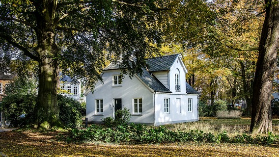 Das Heine-Haus im Herbst. © Heine-Haus e.V. Foto: Ulrike Pfeiffer