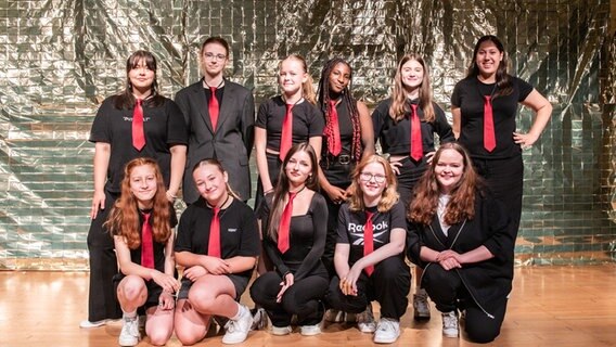Die  Theatergruppe "Jenkitos" aus Jenfeld © Dörte Ebermann Foto: Dörte Ebermann