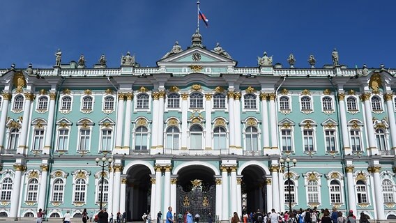 Eremitage Museum in St. Petersburg. © dpa/picture alliance Foto: GES-Sportfoto