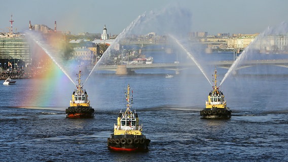Der Fluss Newa in St. Petersburg. © dpa/picture alliance Foto: Photoagency Interpress