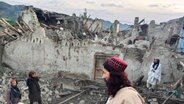 Ein Erdbeben in der ostafghanischen Provinz Paktika hat große Zerstörungen hinterlassen © Bakhtar News Agency/AP/dpa 