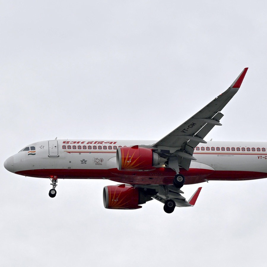 Flugzeug Air India, Airbus A320neo, VT-CIH © picture alliance / imageBROKER | Pius Koller Foto: Pius Koller