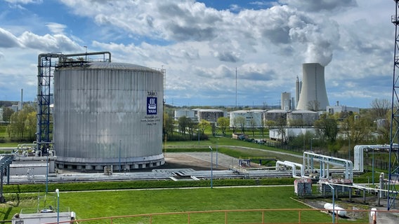 Industrieanlage zur Herstellung von Wasserstoff aus Ammoniak © Juliane Schultz Foto: Juliane Schultz