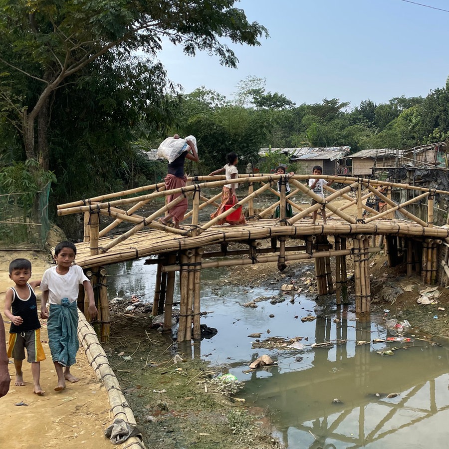 Rohingya Flüchtlingscamp Nähe Cox’s Bazar Bangladesch © NDR Foto: Charlotte Horn