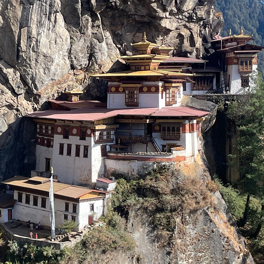 Tempel in Bhutan © ARD Studio Delhi Foto: Peter Hornung