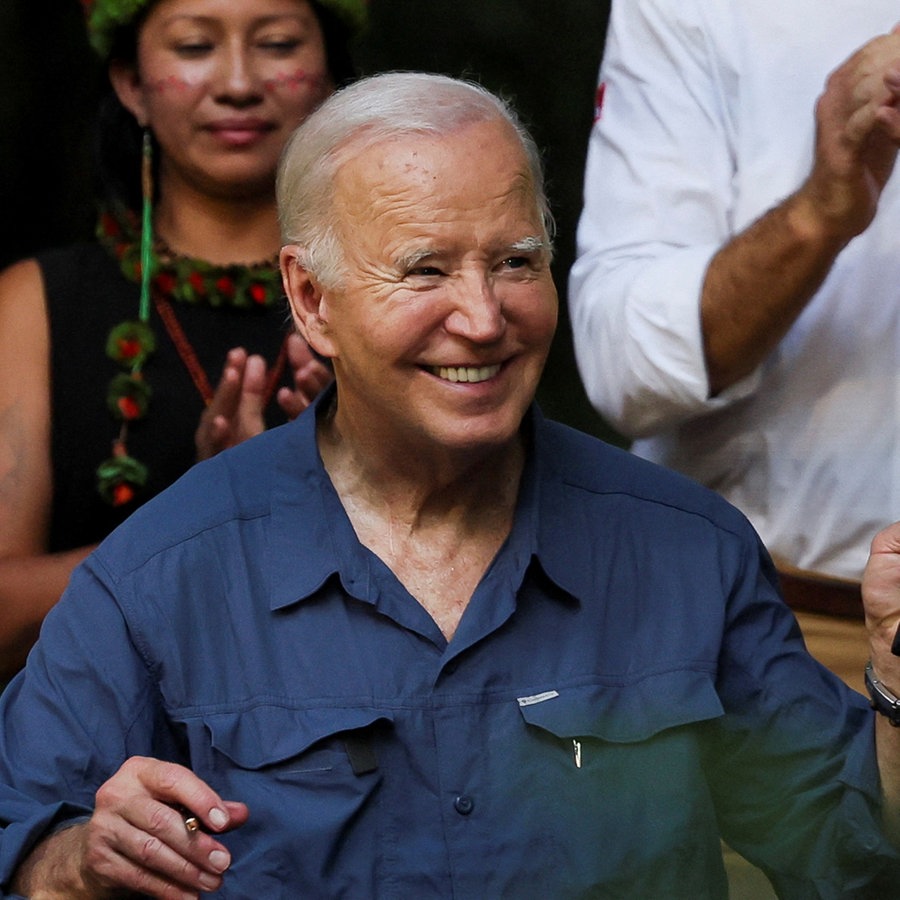 US-Präsident Joe Biden beim G20-Gipfel in Brasilien © REUTERS Foto: Leah Millis