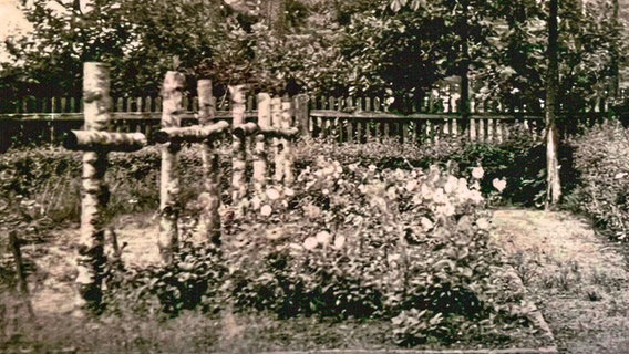 Namenlose Gräber auf einem Friedhof © Douglas Wood 