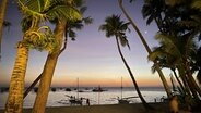 Strand von Boracay auf den Philippinen © NDR Foto: Lena Bodewein
