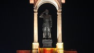 Subhas Chandra Bose Statue in Delhi © picture alliance / Pacific Press Foto: Bibek Chettri