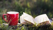 Eine Tasse und ein aufgeschlagenes Buch © photocase.de Foto: Rike