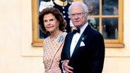 König Carl Gustaf und Königin Silvia anlässlich des 50. Thronjubiläum © imago Foto: n.n.