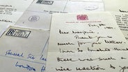 handgeschriebene Briefe von King Charles © NDR Foto: Peter Hornung