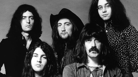 Die Rockband Deep Purple (undatiert) © EMI Music Germany Foto: NN