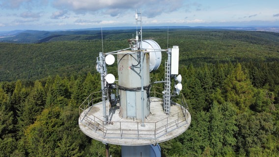Panoramabild der DAB+ Sendeantenne in Bad Münder Panoramabild der DAB+ Sendeantenne in Bad Münder © NDR Foto: Torsten Greetfeld
