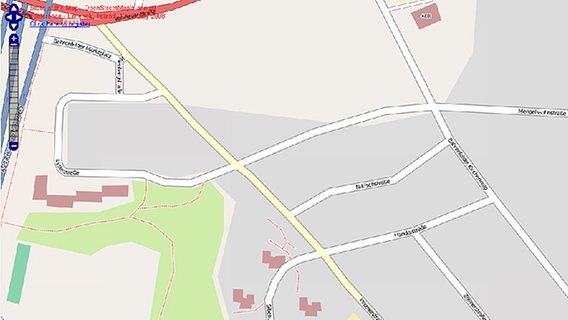 Ausschnitt der Bahrenfelder Karte nach der Mappingtour. © Open Street Map, http://creativecommons.org/licenses/by-sa/2.0/ 