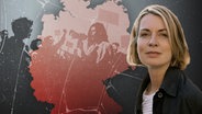 Das Keyvisual zu "Machen wir unsere Demokratie kaputt?". © NDR/beckground tv/Studio Fritz Gnad/Midjourney/Jan Müller 