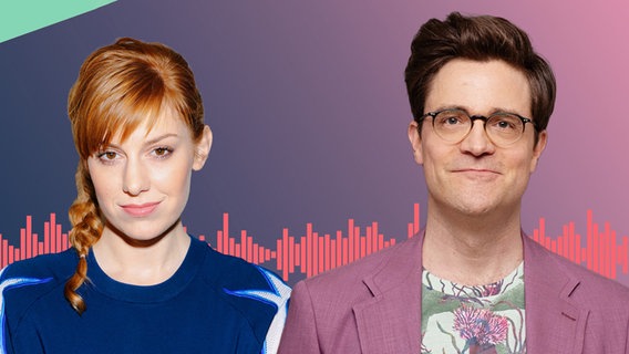 Bodo Wartke zu Gast im Podcast Deutschland300 bei Eva Schulz. © Paula Winkler, Sven A. Hagolani 