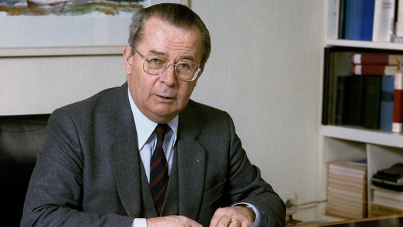 Günter Pipke, Direktor des Landesfunkhauses Schleswig/Holstein von 1971 - 1982. © NDR/Detlef Drischel 