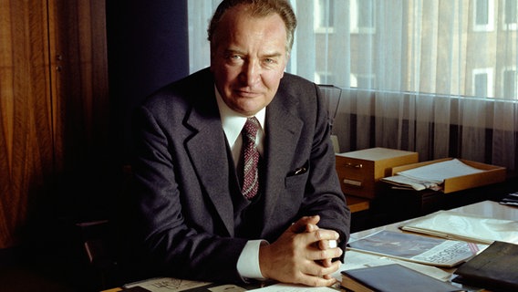 Der ehemalige NDR Intendant Friedrich Wilhelm Räuker (1980 bis 1987).  