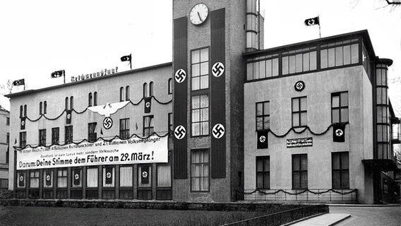 Reichsrundfunk Hamburg, Hamburg Rothenbaumchaussee, 1936 © NDR 