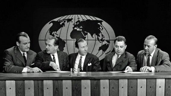 1957: Tagesschau-Sprecher © NDR 