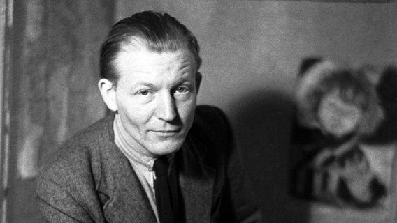Der Journalist Peter von Zahn Mitte der 1940er-Jahre. © NDR 