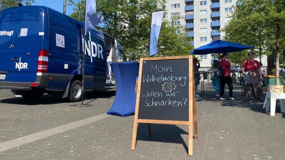 Der DialogBus bei 48 h Wilhelmsburg am 10.06. © NDR Foto: NDR