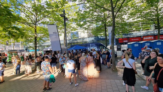 Der DialogBus beim Plaza Festival in Hannover am 08. und 09.09. © NDR Foto: NDR