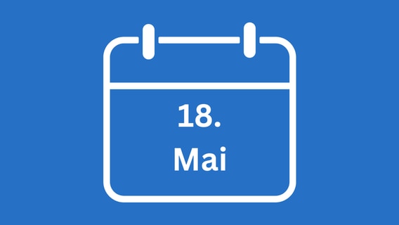 Grafik Kalender mit Datum Mai. © NDR 