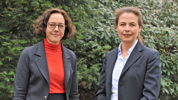 Heide Thieme und Nadine Walde im Porträt. © NDR 