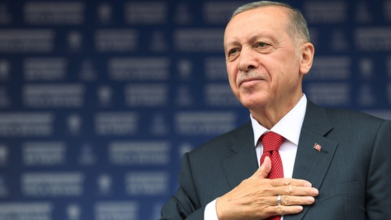 Der türkischge Präsident Recep Tayyip Erdogan © picture alliance / AA Foto: Mustafa Kamaci