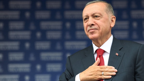 Der türkischge Präsident Recep Tayyip Erdogan © picture alliance / AA Foto: Mustafa Kamaci