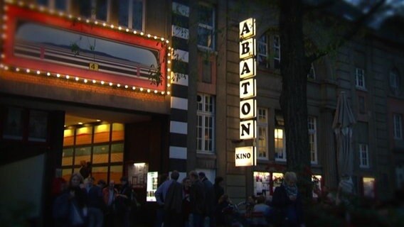 Das Abaton Kino im Grindelviertel.  
